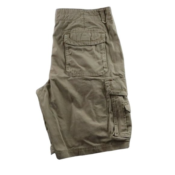 UNION BAY Shorts Men's Cargo Pockets Relaxed Fit Brown Size 42 - Picture 6 of 12